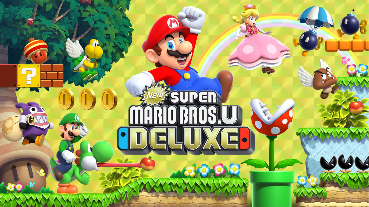 [Switch]新超级马里奥兄弟U New Super Mario豪华中文本体+1.0.2升补NSZ原版