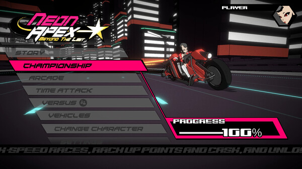 [Switch]霓虹顶点 超越极限 Neon Apex Beyond the Limit官方中文本体+1.0.5升补NSZ原版