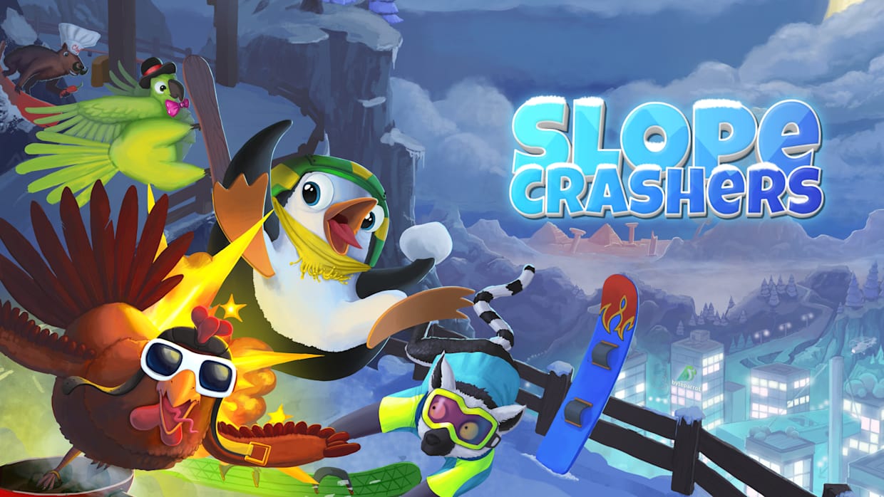 [Switch]冰雪大冲关 Slopecrashers官方中文本体+1.3.0升补NSZ原版