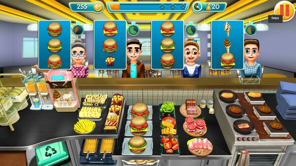 [Switch]餐厅大亨 我的烹饪帝国 Restaurant Tycoon My Cooking官方中文本体+1.2.0升补+3DLCNSZ原版
