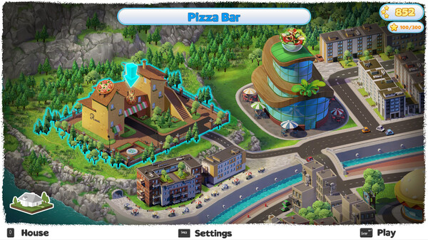 [Switch]餐厅大亨 我的烹饪帝国 Restaurant Tycoon My Cooking官方中文本体+1.2.0升补+3DLCNSZ原版