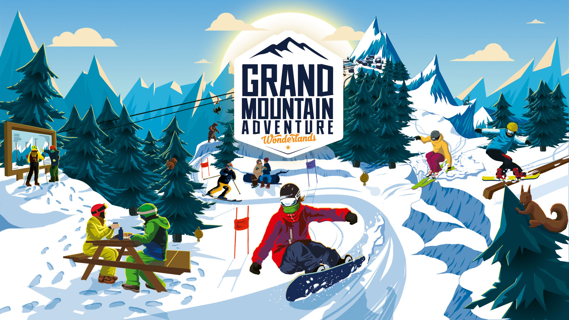 [Switch]高山探险 仙境 Grand Mountain Adventure官方中文本体+1.0.31升补NSZ