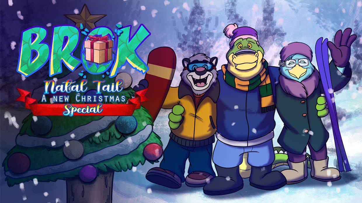 [Switch]鳄鱼侦探布罗格 尾诞节 圣诞特别版 BROK Natal Tail官方中文NSZ