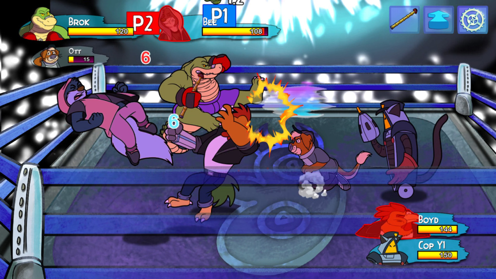 [Switch]鳄鱼侦探布罗格 乱斗酒吧 BROK The Brawl Bar官方中文本体+1.0.2升补NSZ