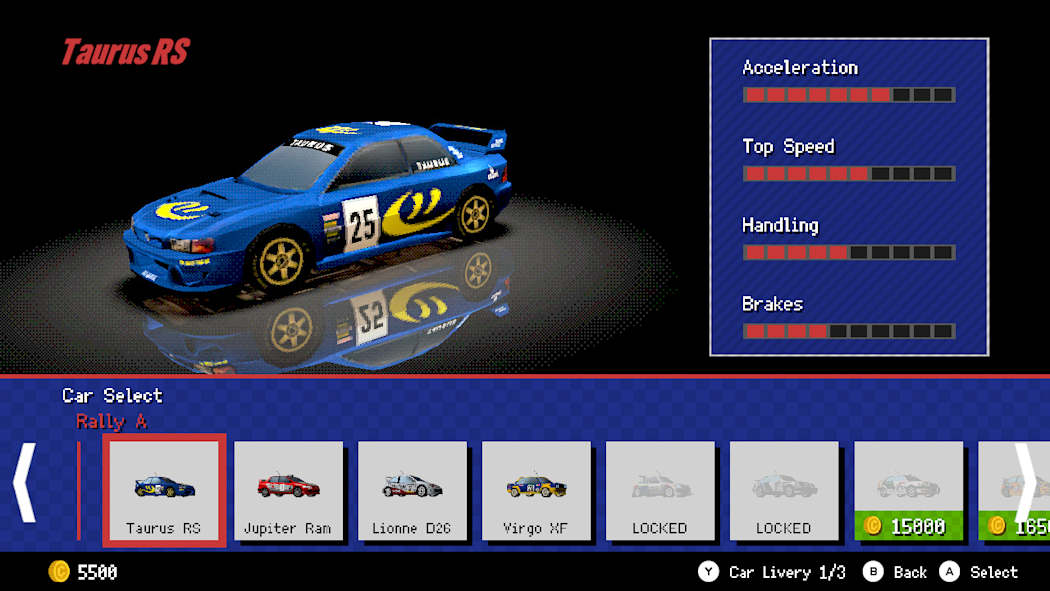 [Switch]旧日飞车 Old School Rally官方中文本体+1.0.989升补NSZ