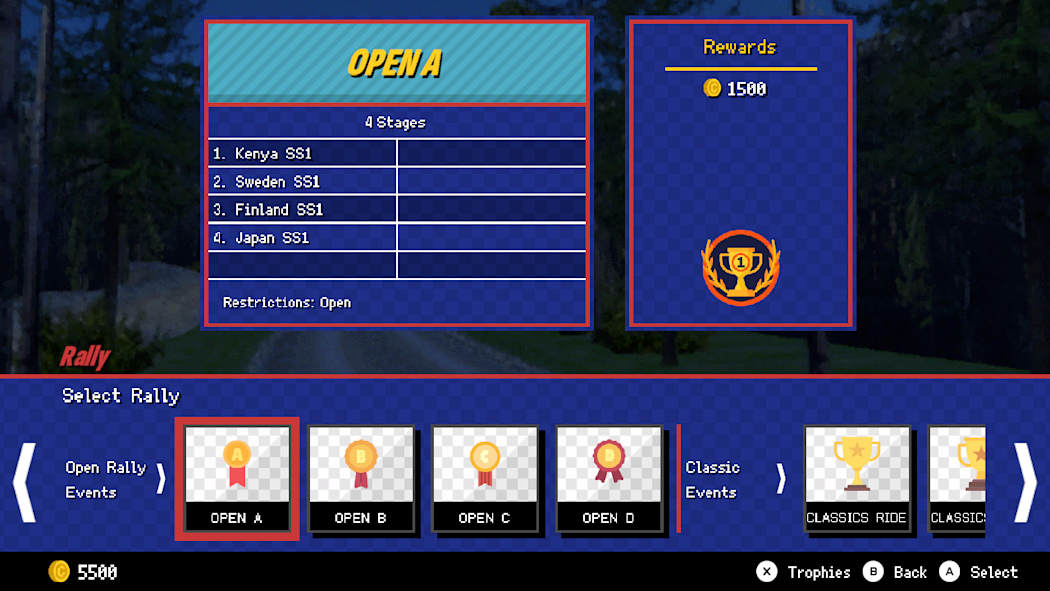 [Switch]旧日飞车 Old School Rally官方中文本体+1.0.989升补NSZ