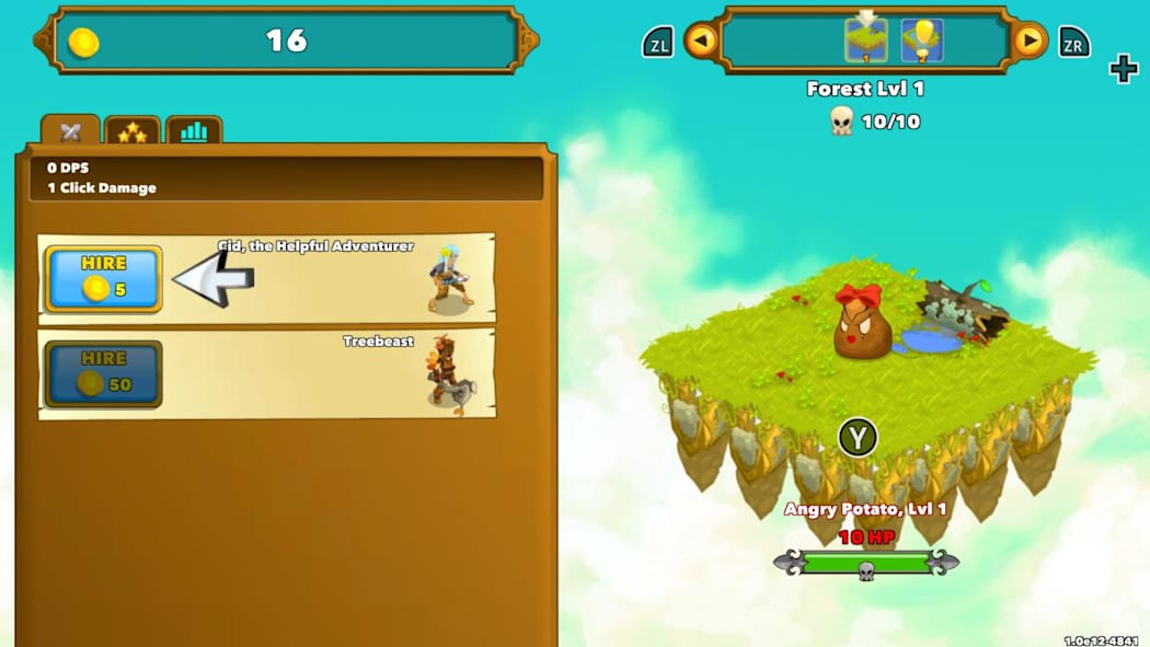 [Switch]点击英雄 Clicker Heroes官方中文本体+1.0.2升补NSZ