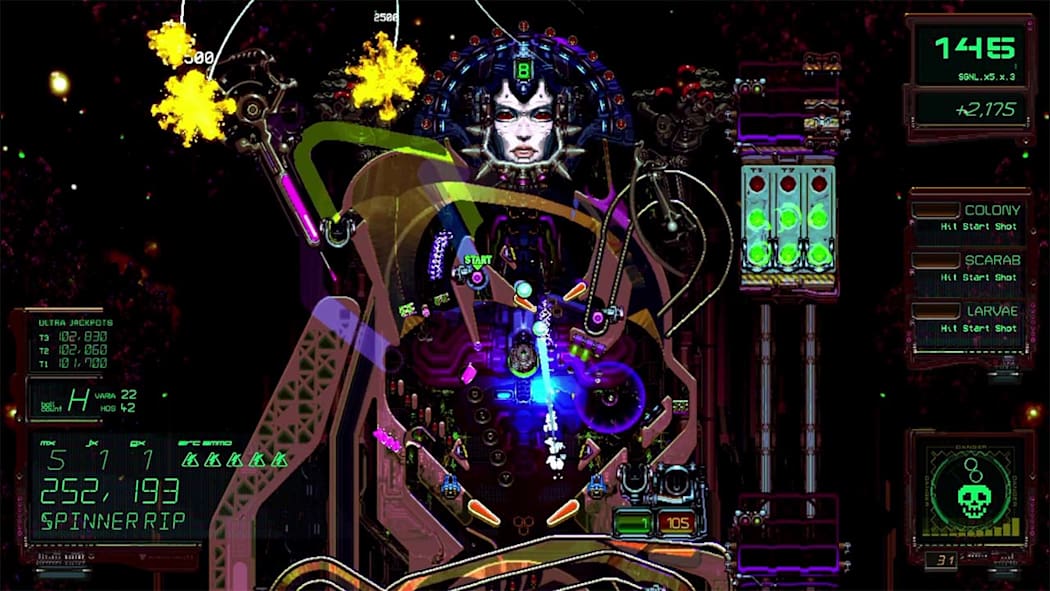 [Switch]异种弹珠台 敌对弹球行动 XENOTILT HOSTILE PINBALL官方中文本体+1.86升补NSZ