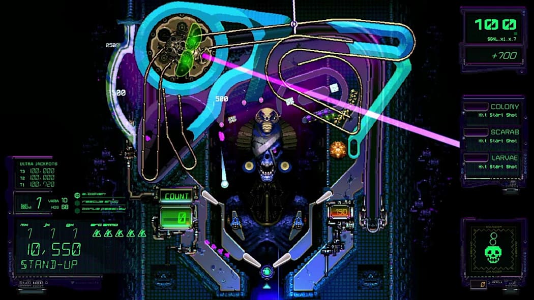 [Switch]异种弹珠台 敌对弹球行动 XENOTILT HOSTILE PINBALL官方中文本体+1.86升补NSZ
