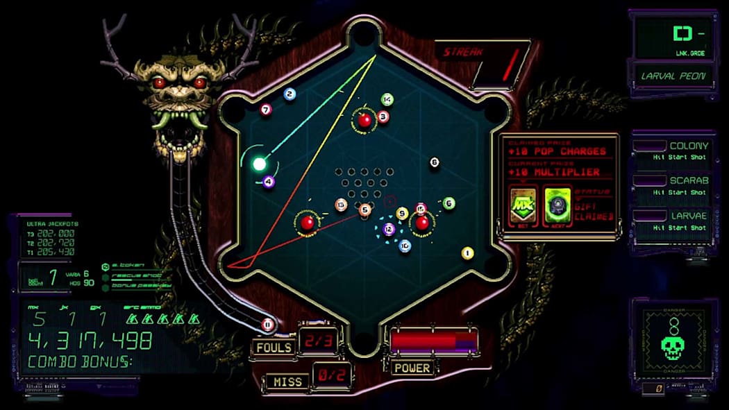 [Switch]异种弹珠台 敌对弹球行动 XENOTILT HOSTILE PINBALL官方中文本体+1.86升补NSZ