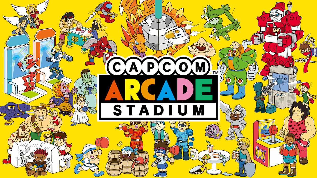 [Switch]卡普空街机合集 Capcom Arcade Stadium官方中文本体+1.1.0升补+33DLCNSZ