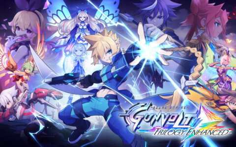 [Switch]苍蓝雷霆 GUNVOLT 三棱合极版 Azure Striker官方中文本体+1.3.1升补NSZ原版
