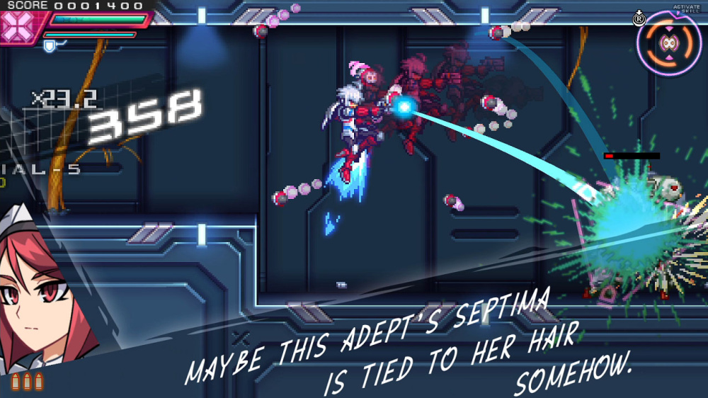 [Switch]苍蓝雷霆 GUNVOLT 三棱合极版 Azure Striker官方中文本体+1.3.1升补NSZ原版