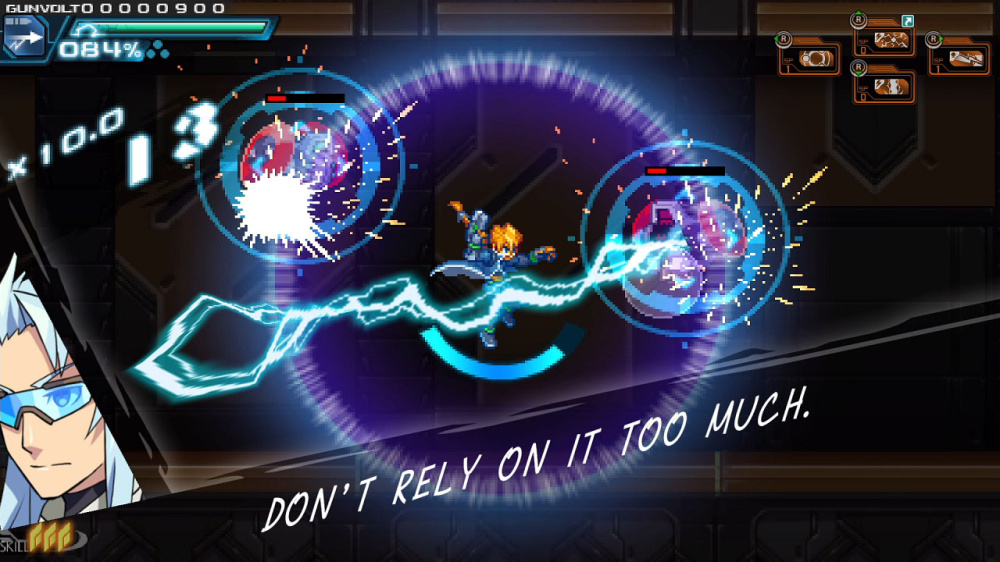 [Switch]苍蓝雷霆 GUNVOLT 三棱合极版 Azure Striker官方中文本体+1.3.1升补NSZ原版