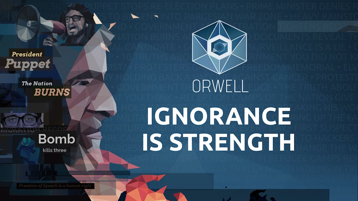 [Switch]奥威尔 无知就是力量 Orwell Ignorance官方中文本体+1.0.1升补NSZ
