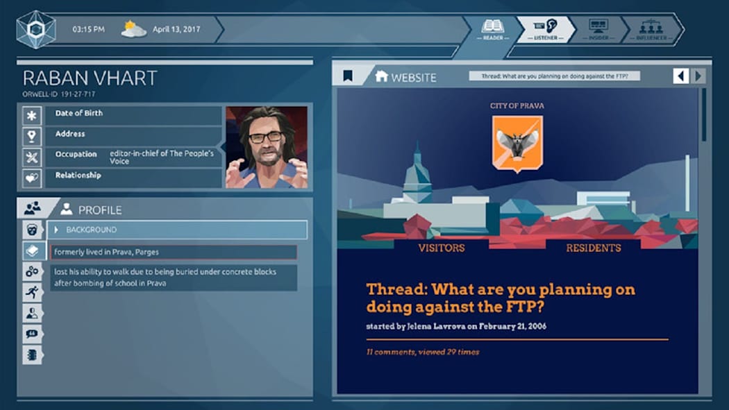 [Switch]奥威尔 无知就是力量 Orwell Ignorance官方中文本体+1.0.1升补NSZ