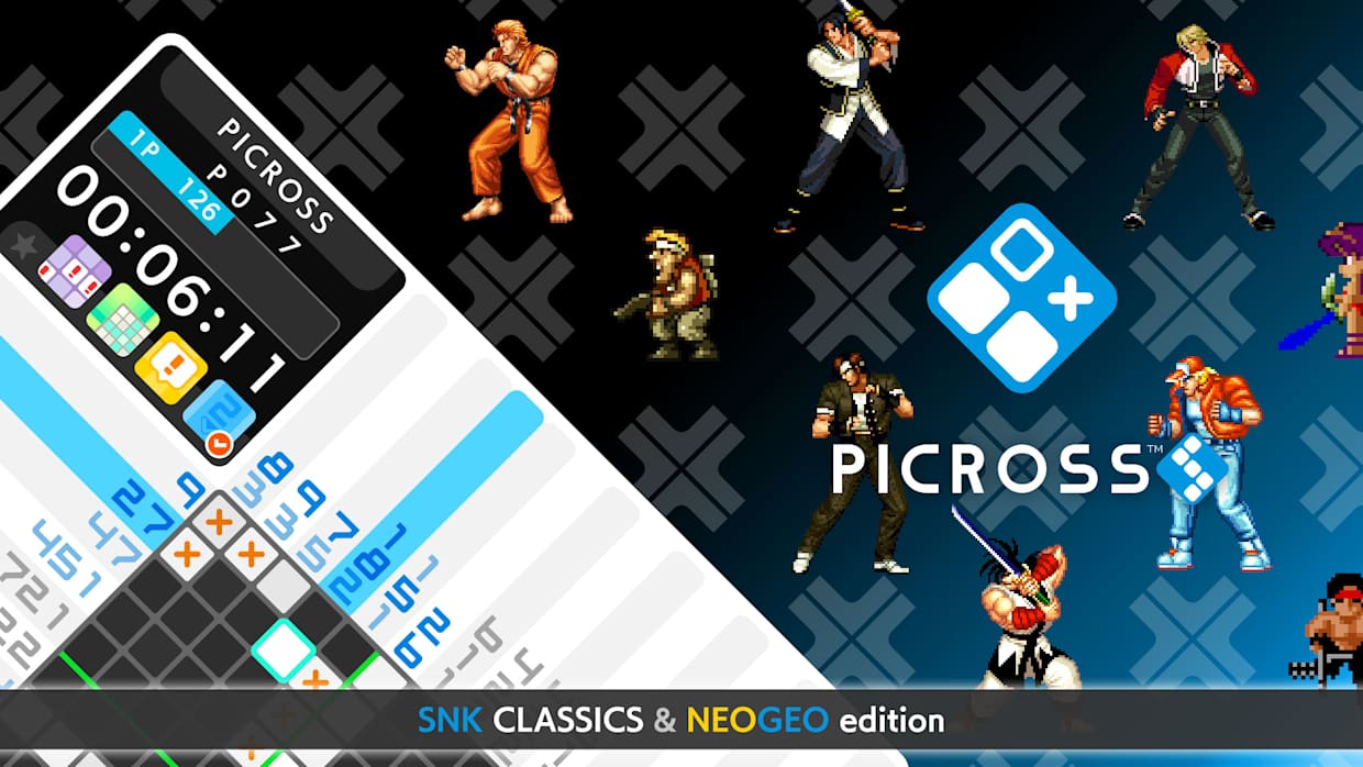 [Switch]绘图方块S SNK经典＆NEOGEO PICROSS S SNK官方中文本体+1.0.3升补NSZ