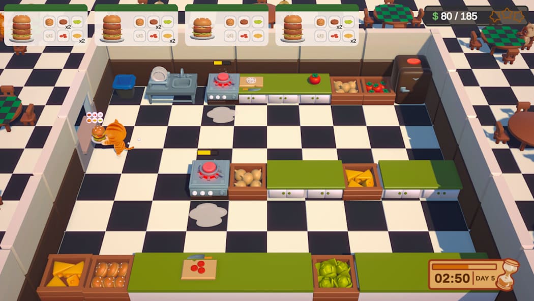 [Switch]猫咪闹厨房 Cooking Cat-Astrophe官方中文NSZ