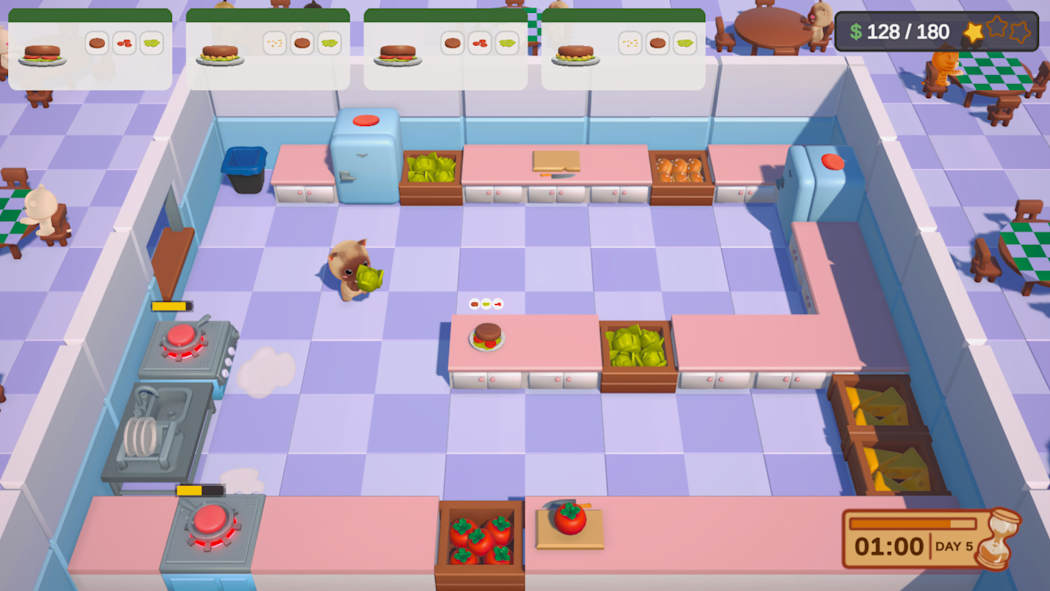 [Switch]猫咪闹厨房 Cooking Cat-Astrophe官方中文NSZ