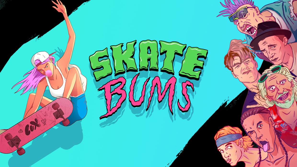 [Switch]滑板浪客 Skate Bums官方中文NSZ