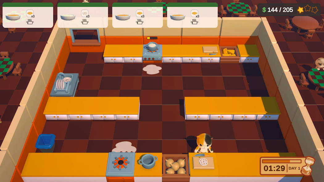 [Switch]猫咪闹厨房 Cooking Cat-Astrophe官方中文NSZ