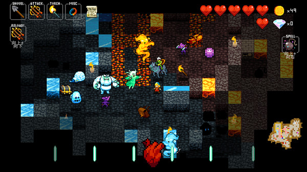 [Switch]节奏地牢 Crypt of the NecroDancer官方中文本体+4.2.1-b5668补丁+2DLCNSZ原版