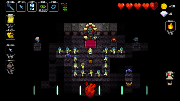 [Switch]节奏地牢 Crypt of the NecroDancer官方中文本体+4.2.1-b5668补丁+2DLCNSZ原版