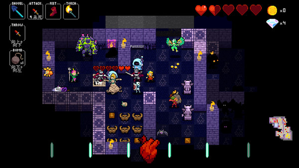 [Switch]节奏地牢 Crypt of the NecroDancer官方中文本体+4.2.1-b5668补丁+2DLCNSZ原版