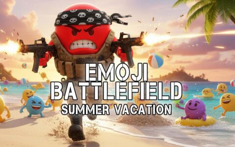 [Switch]表情符号战场 暑假 Emoji Battlefield – Summer Vacation官方中文NSZ