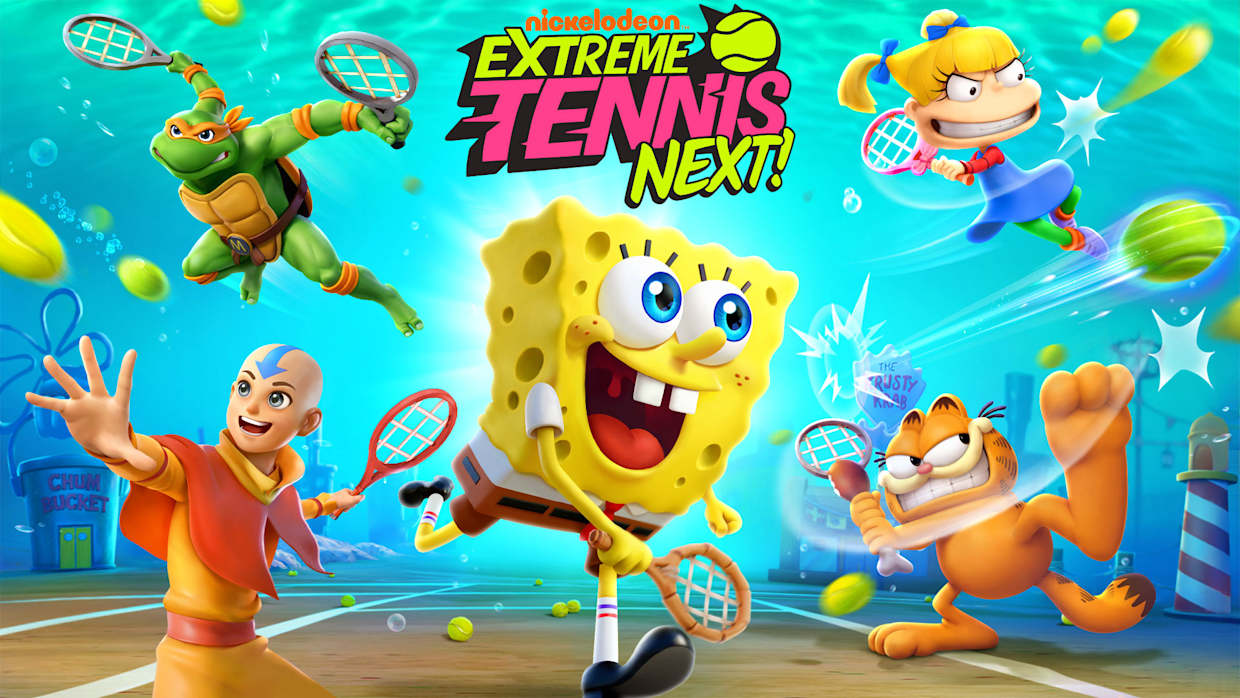 [Switch]尼克儿全明星网球 Nickelodeon Extreme Tennis官方中文本体+1.0.1升补NSZ
