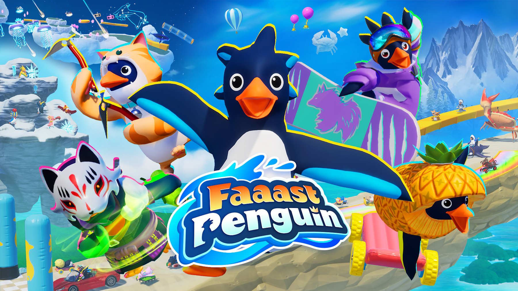 [Switch]一鹅当先 Faaast Penguin官方中文本体+2.1.0升补NSZ