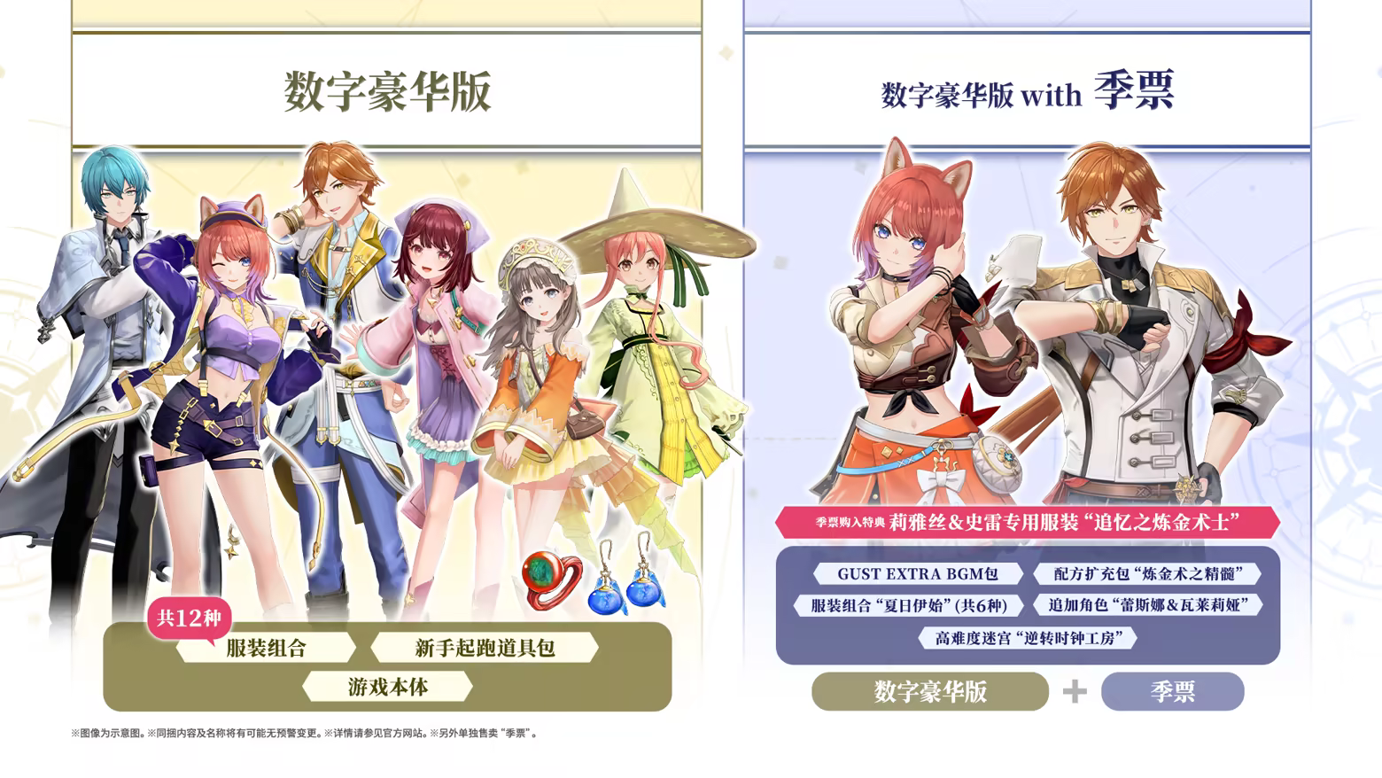 [Switch]红色的炼金术士和白色的守护者蕾斯莱莉娅娜的炼金工房官方中文本体+1.4B升补+8DLCNSP
